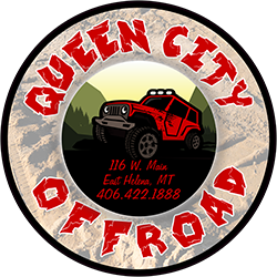 Queen City Off Road East Helena Montana Automotive Shop Logo